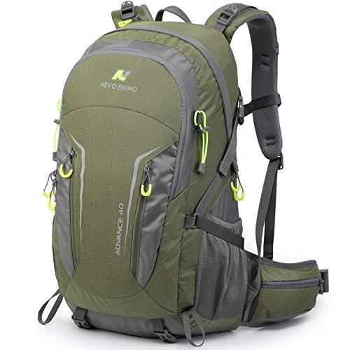 Brand New N NEVO RHINO Hiking Backpack 40L/50L Travel Camping Backpack with Rain Cover