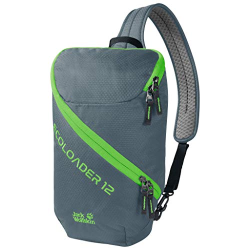Brand New Jack Wolfskin Unisex-Adult Ecoloader 12 Bag, Storm Grey, One Size